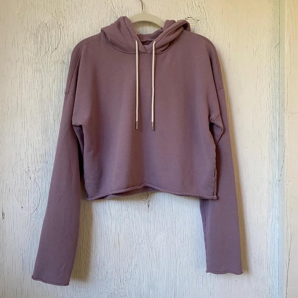 MATE the Label crop hoodie